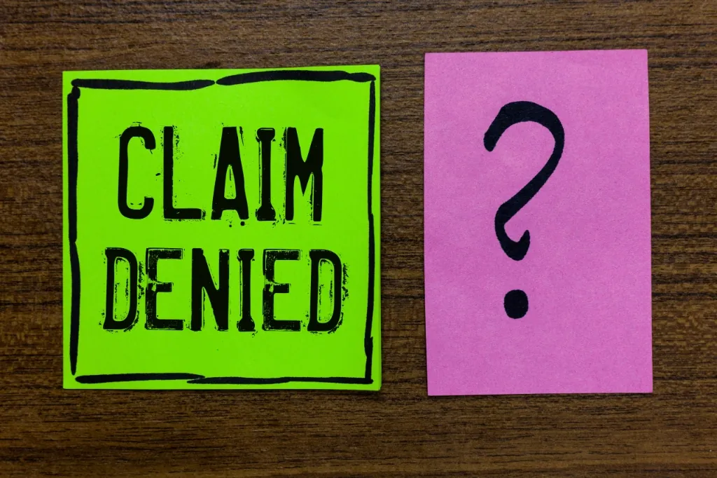 Denied Insurance Claims image 1