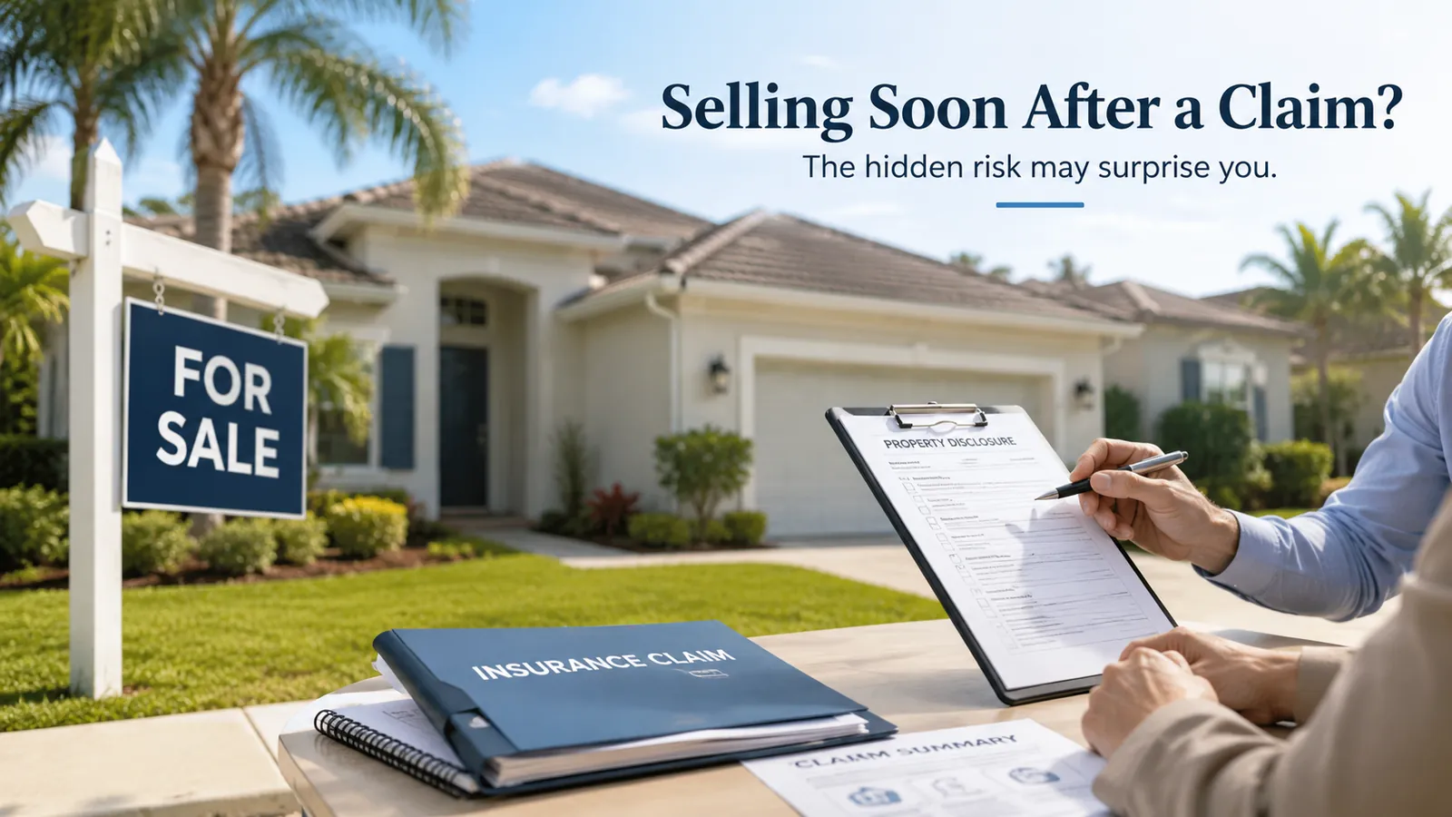 Filed a Claim but Selling Your Home Soon? The Risk Isn't Where You Think